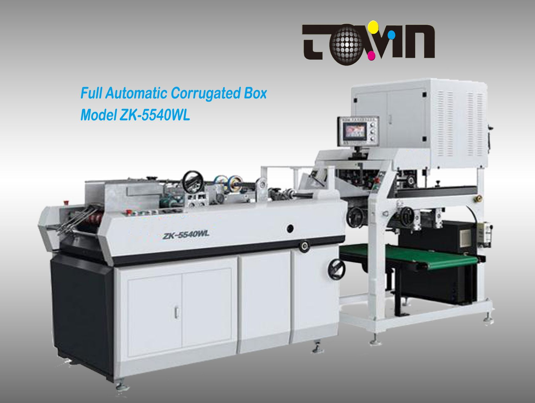 ZK-5540WL FULL AUTOMATIC CORRUGATED BOX