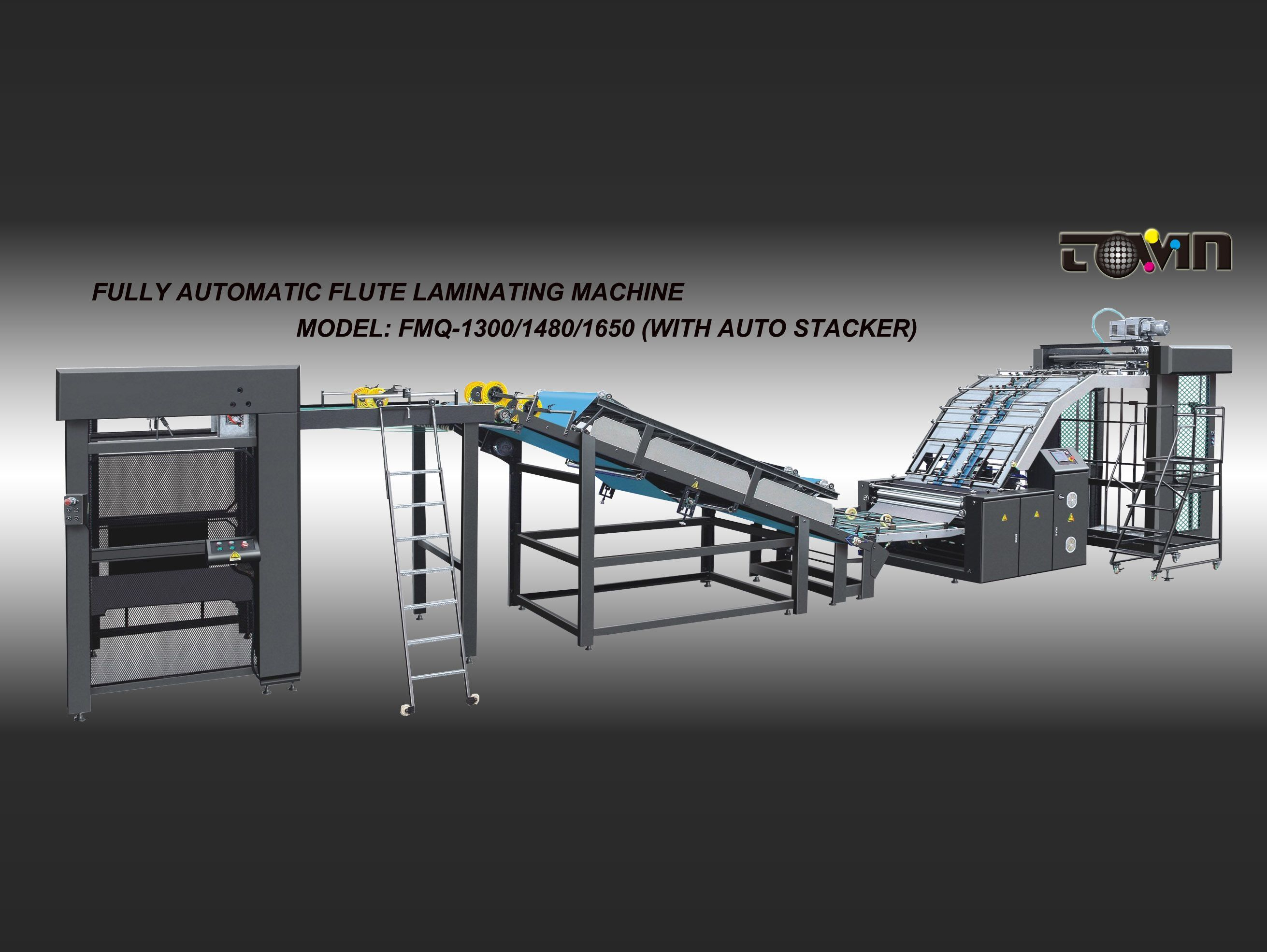 FMQ Series Fully Automatic Flute Laminating Machine