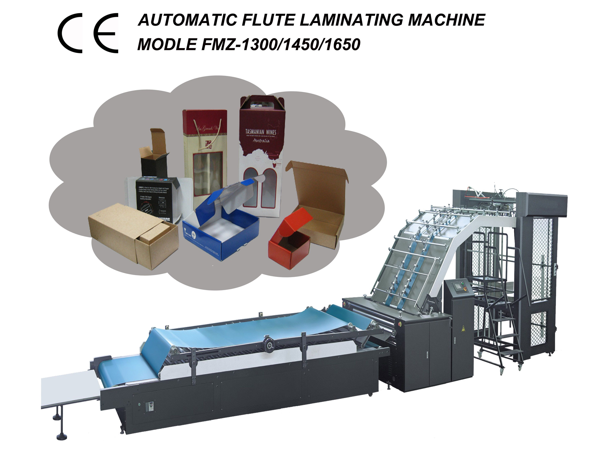 FMZ Series Automatic Flute Laminating Machin